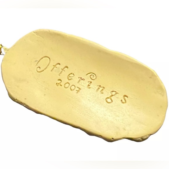 Hand Carved Goddess Eagle  By Offerings 2007 Promotional  3” Ornament. Rare - Picture 4 of 4